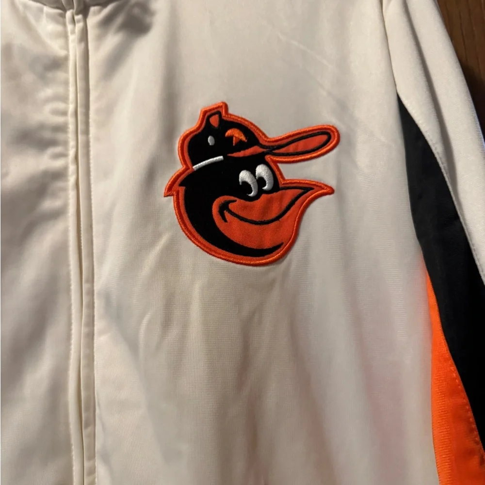 Baltimore Orioles Starter Jacket with Orange and Black Logo - Picture 2 of 7